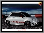 Tuning, Biały, Abarth 500